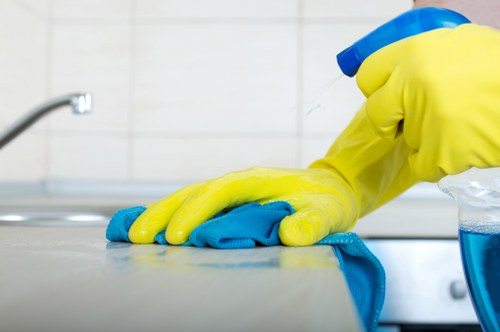 Waste handling and disposal in line with UK regulations